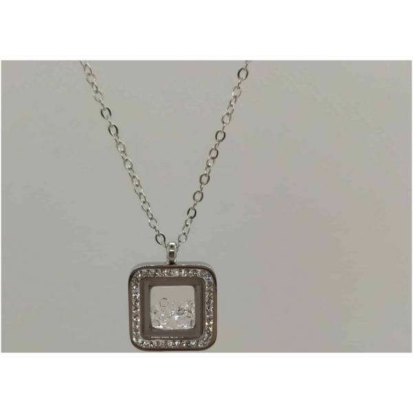 Collier "Cube de diamant"