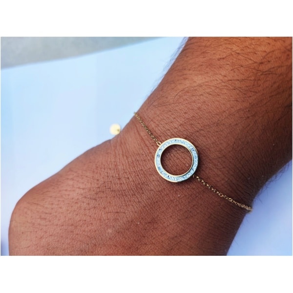 Bracelet "Cercle de diamant"