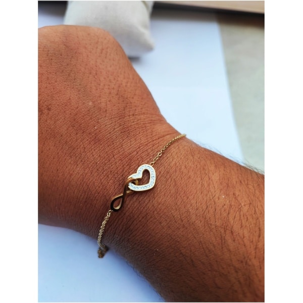 Bracelet "Coeur infini"