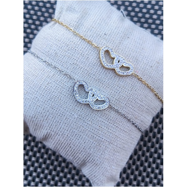 Bracelet "2 Coeur"