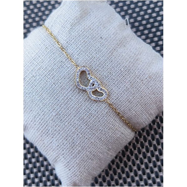 Bracelet "2 Coeur"