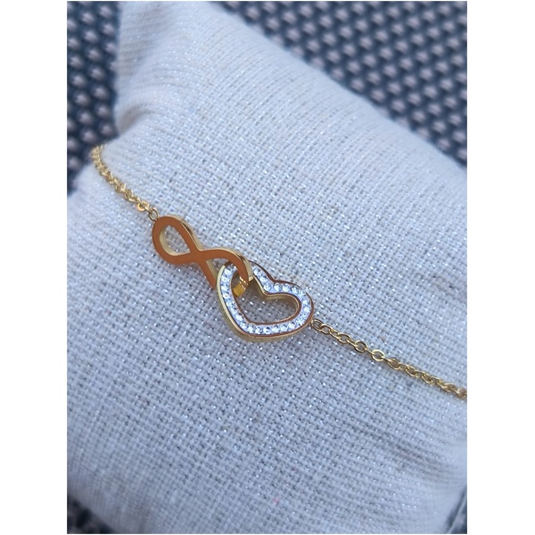 Bracelet "Coeur infini"