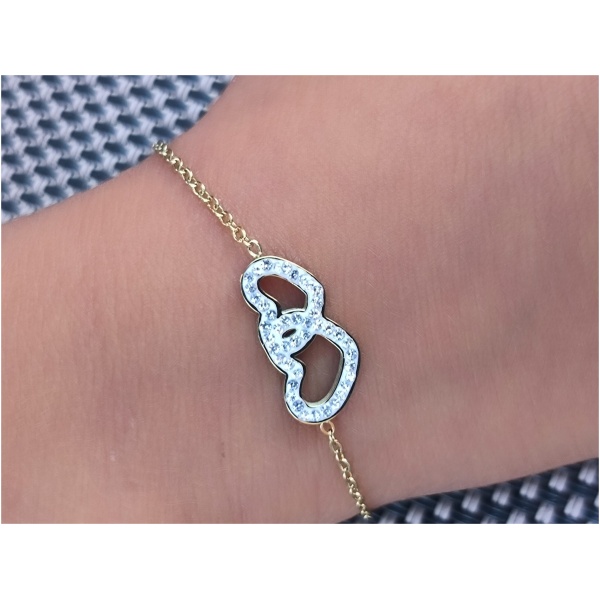 Bracelet "2 Coeur"