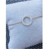 Bracelet "Cercle de diamant"