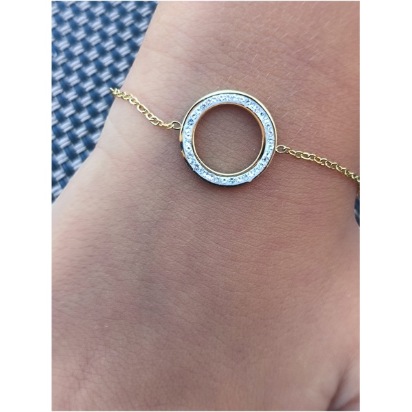 Bracelet "Cercle de diamant"