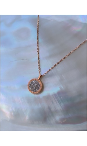 Collier cercle 2 en 1 diams