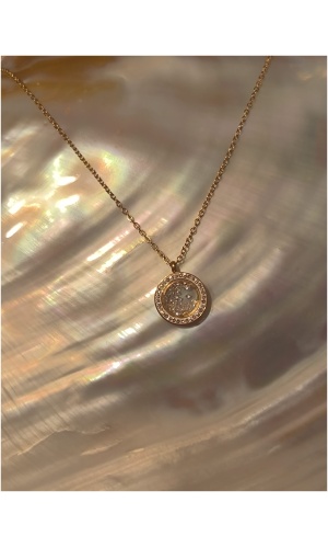 Collier "Cercle de diamant"