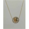 Collier trèfle cercle diam's