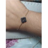 bracelet pepite diam's noir