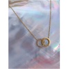 Collier double cercle Collier double cercle
