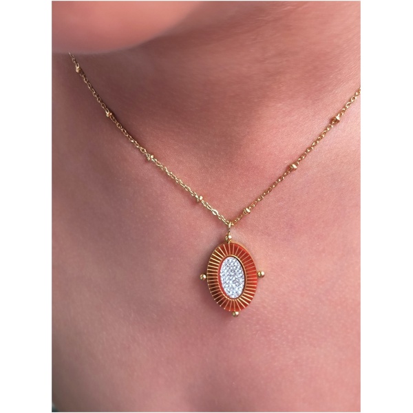 Collier médaille