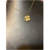collier trèfle trait petit diam's