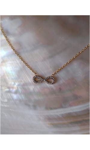 Collier infini diam's