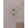 collier coeur trait diam's