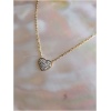 Collier ptit coeur diam's