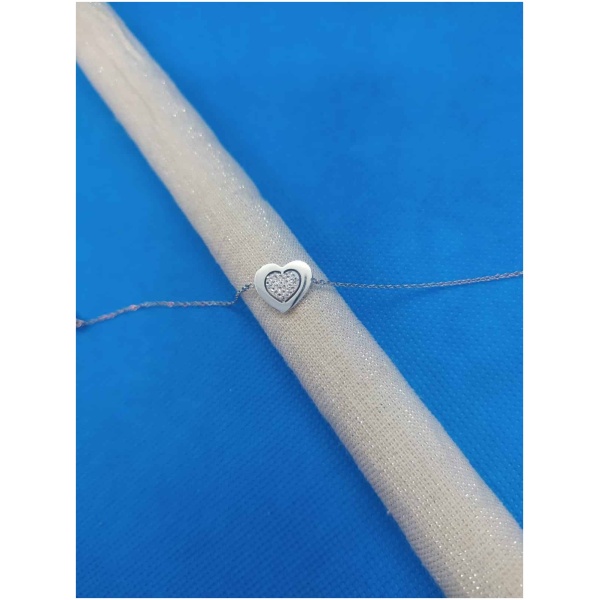 Bracelet coeur ptit diams