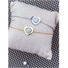 Bracelet coeur ptit diams
