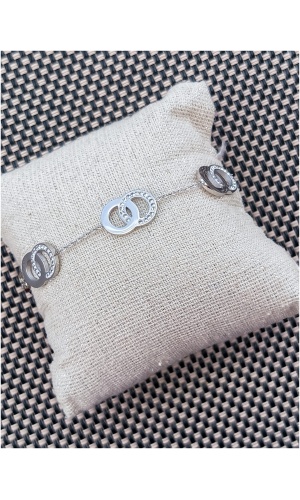 Bracelet double cercle