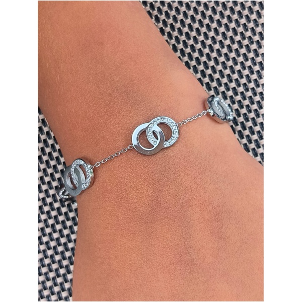 Bracelet double cercle
