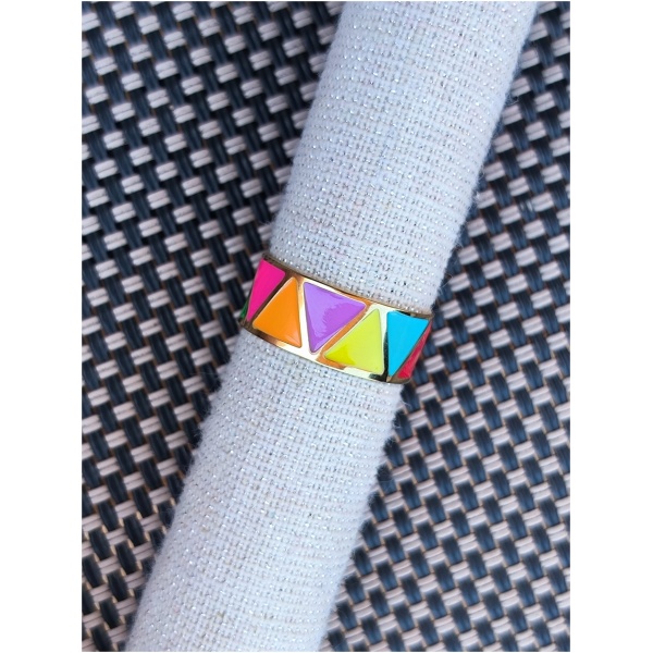 Bague triangle