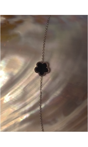 Bracelet fleur 2 en 1