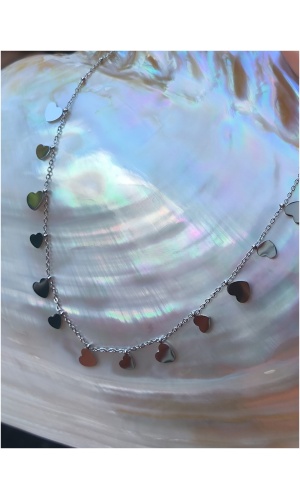 Collier multi coeur