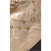 Parure trefle martelé