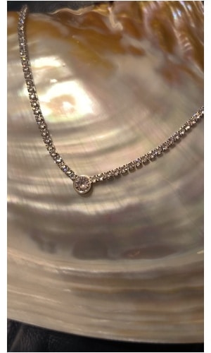 Collier strass