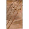 Bracelet coeur perlé