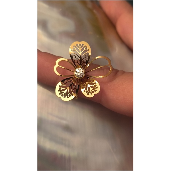 Bague fleur