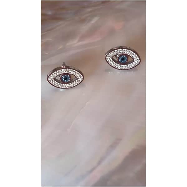 Boucle d'oreille oeil