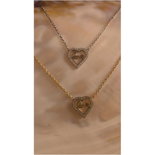 Collier coeur love