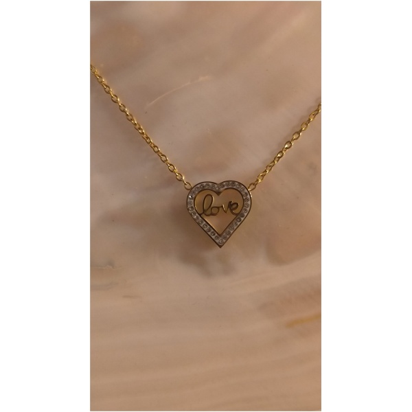 Collier coeur love