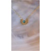 Coller soleil turquoise