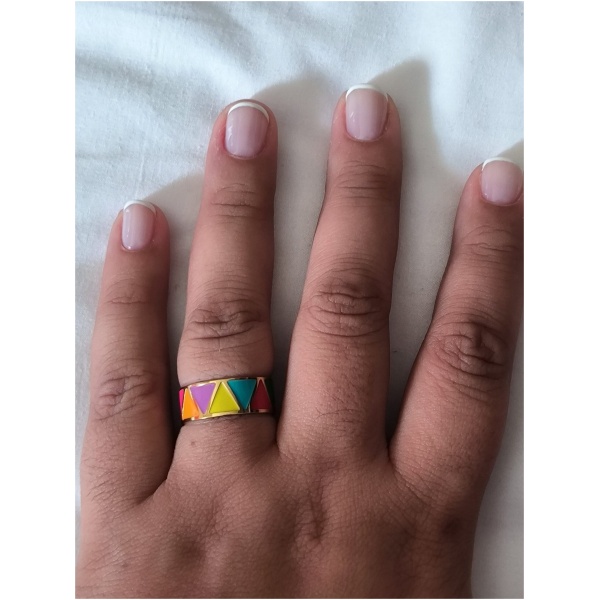 Bague triangle