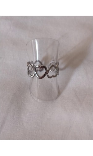 Bague multi coeur