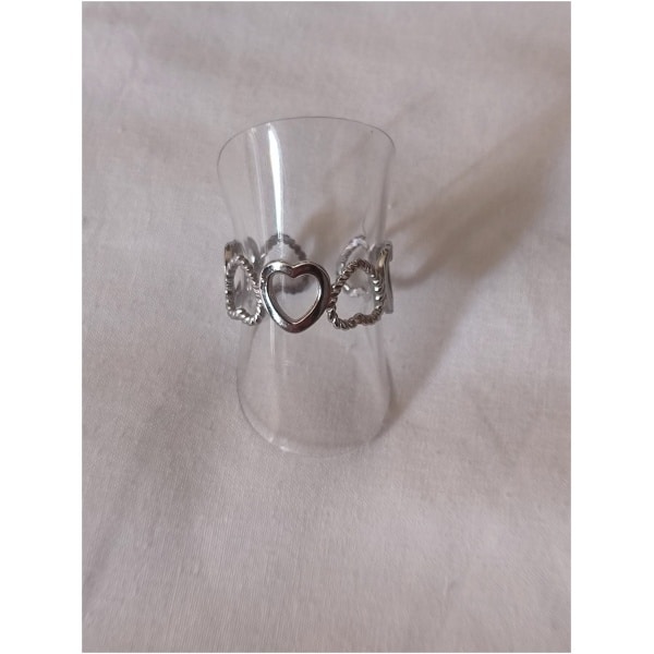 Bague multi coeur