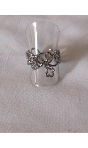 Bague breloque pépite