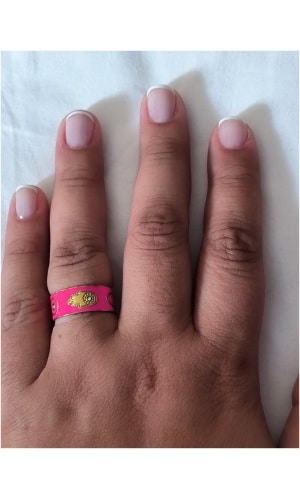 Bague main oeil