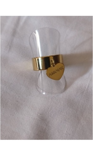 Bague breloque Amour