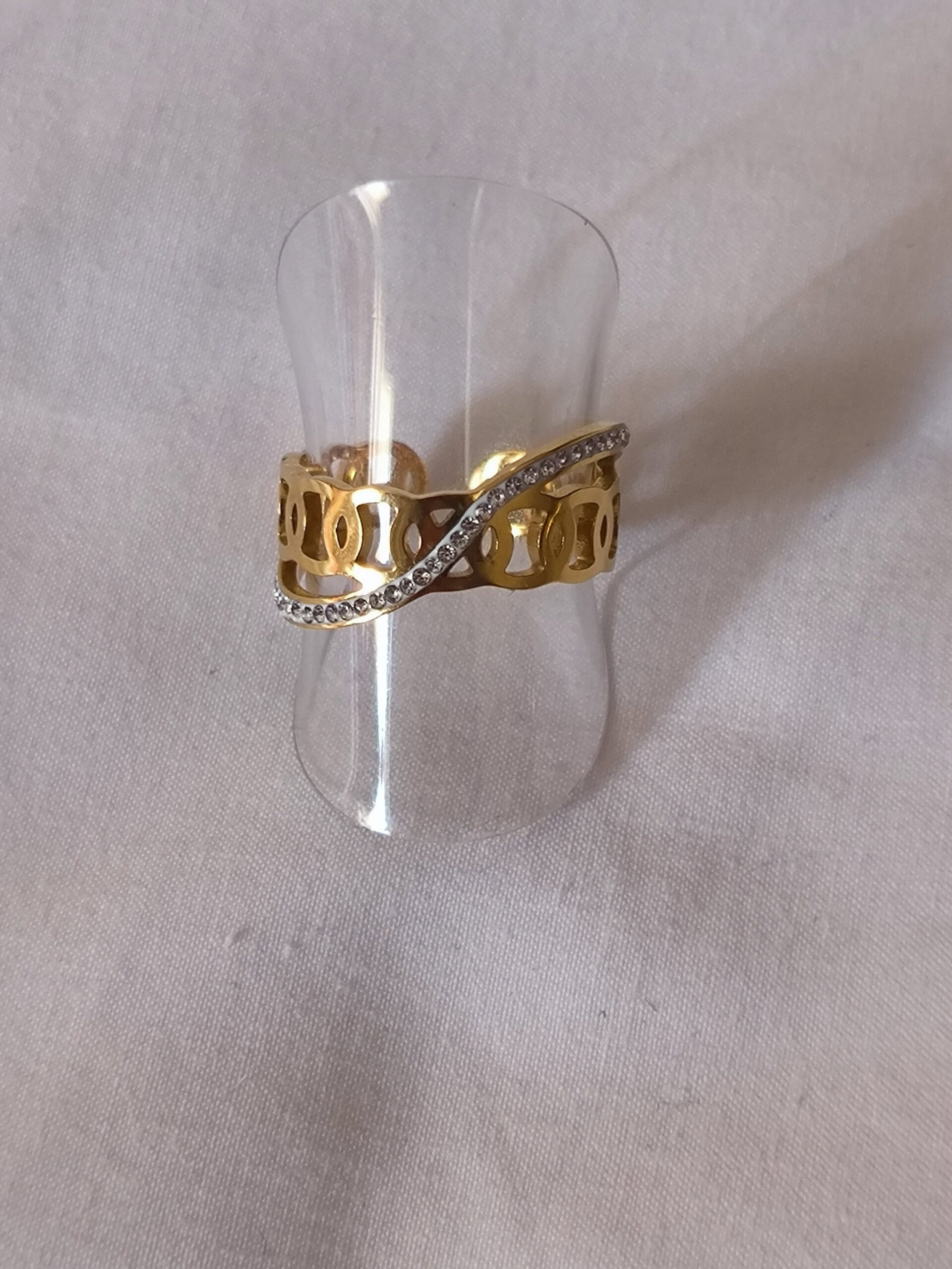 Bague petit maillon diam's Bague petit maillon diam's