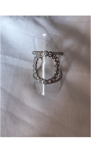 Bague cercle de diams