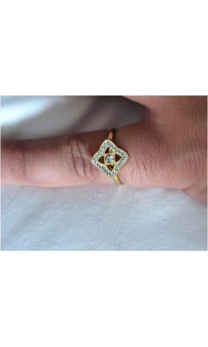Bague losange diam's