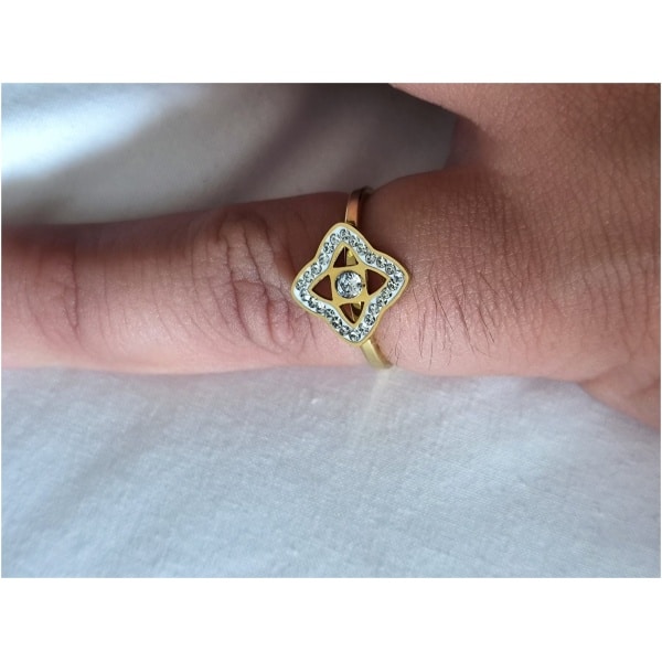 Bague losange diam's