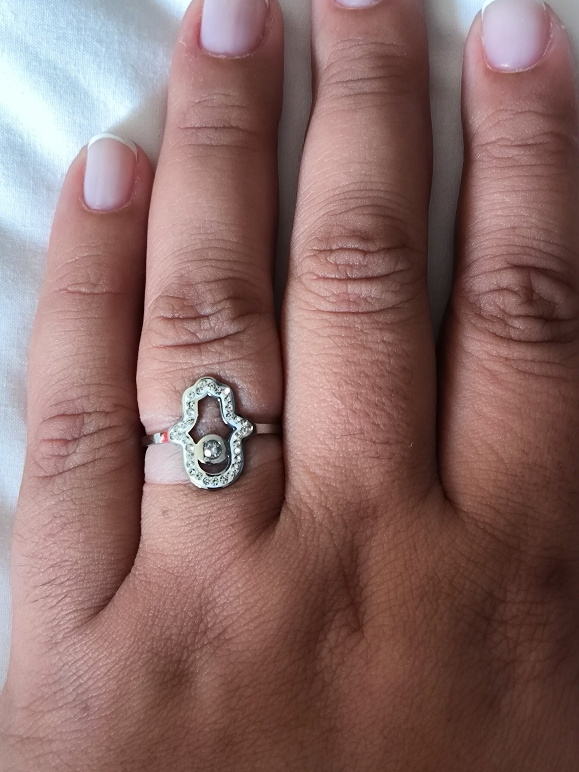 Bague main diam's Bague main diam's