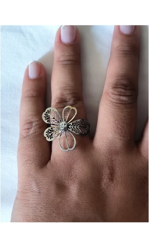 Bague fleur