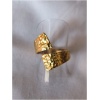 Bague martelé