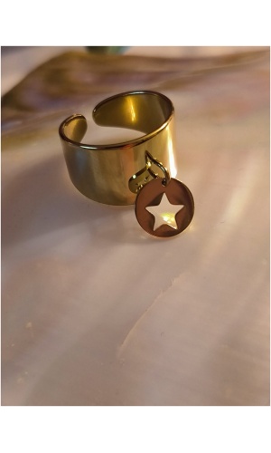 Bague breloque étoile 🌟
