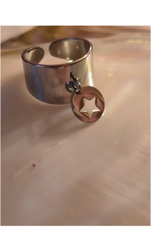 Bague breloque étoile 🌟