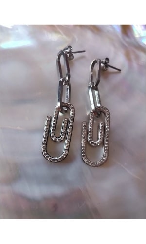 Boucle d'oreille trombone